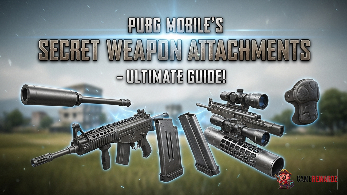PUBG Mobile&#039;s Secret Weapon Attachments – Ultimate Guide!